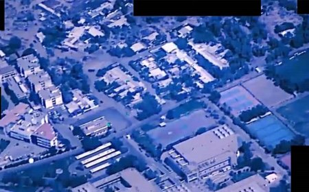 Video shows US military tracking what appears to be mysterious object flying over Middle East in 2025