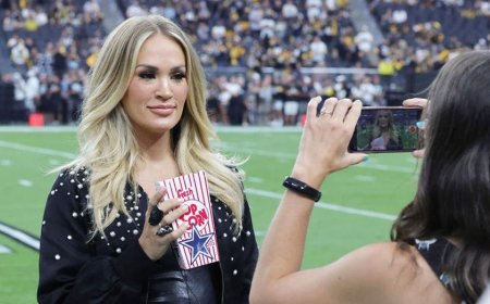 Carrie Underwood still has her Sunday Night Football fastball, awkward Jim Harbaugh & Baywatch Livvy Dunne!