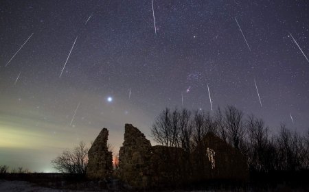Perseid meteor shower and partial solar eclipse to light up skies next week