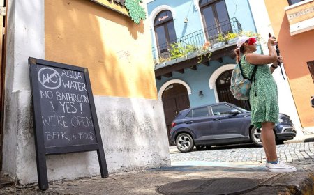 Caribbean hot spot gripped by water crisis, and tourists scramble to reschedule plans