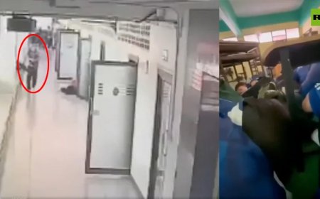 Shock Footage Shows Teen Gunman’s Rampage in Thailand School That Left 8 Dead, Over 20 Injured