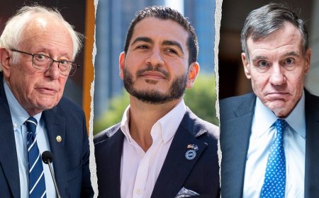 SEE IT: Dem senators rally behind El-Sayed but duck questions on progressive agenda