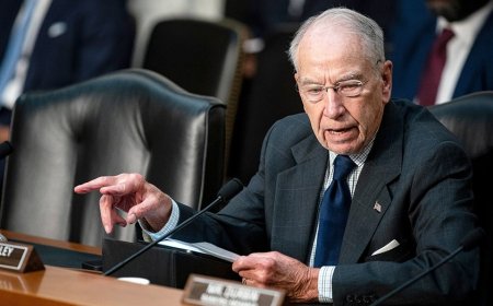 MIKE DAVIS: Chuck Grassley's behind-the-scenes work proved decisive in Todd Blanche confirmation fight