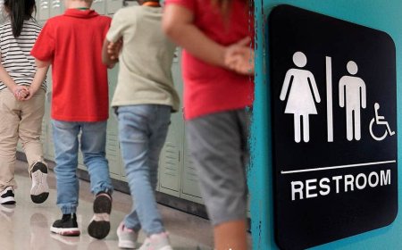 Dad sues after school allegedly won't say if biological males can use daughter's bathroom