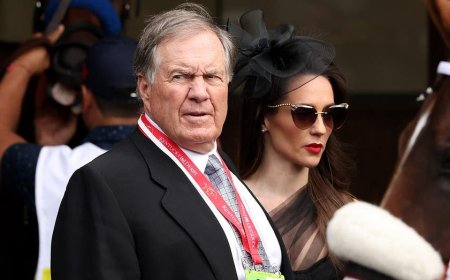 Newest NFL Hall of Famer needles Bill Belichick over Jordon Hudson relationship during speech