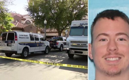 Parents found buried behind home in wealthy neighborhood as police launch international manhunt for son