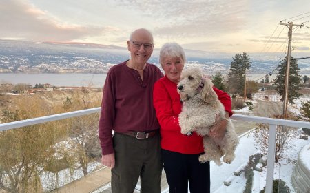 Seniors forced to flee B.C. wildfire found safe due to Apple AirTag, help from strangers