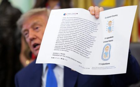 Trump Signs Executive Order Massively Restricting Number of Recommended Childhood Vaccines Directly Linked to Autism & More