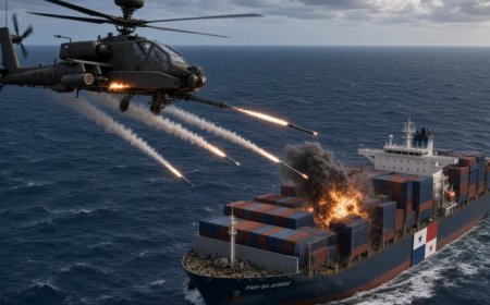 US Fires On Ship Attempting To Break Iran Blockade, Amid Several Regional Maritime Attacks