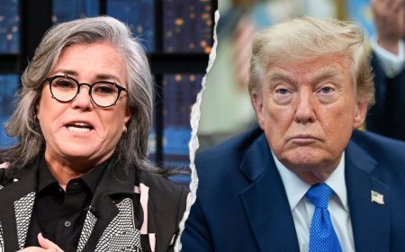 Rosie O'Donnell credits Trump for making her 're-famous' as White House calls her 'obsessed'