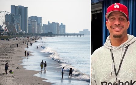 Georgia teacher, father hailed as hero after dying to save girl from Myrtle Beach rip current