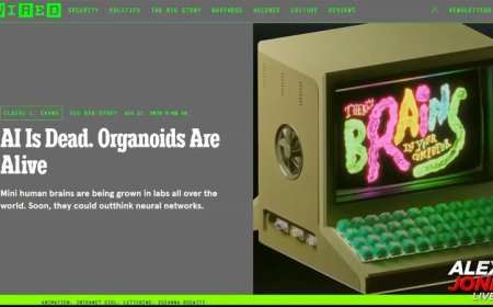 SCI-FI HORROR BECOMES REALITY!!! Lab-Grown Human Brains Are Now Powering Some Of The Most Sophisticated Data Centers In The World & Have Surpassed Silicon-Based AI Chip-Driven Systems!
