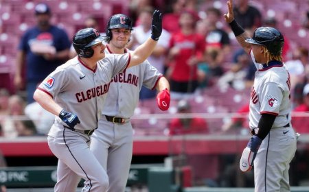 Foster Griffin gives Cleveland Guardians the edge in American League Central division matchup