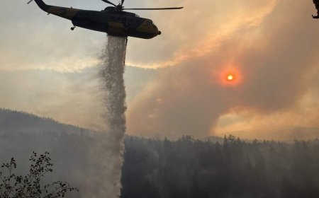 Bald Range wildfire grows again as crews warn of possible winds, thunderstorm