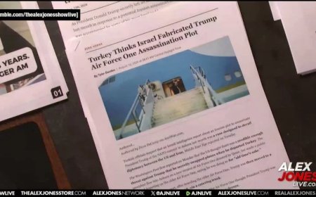 Turkey Accuses Israel Of Fabricating Air Force One Assassination Plot Against President Trump!