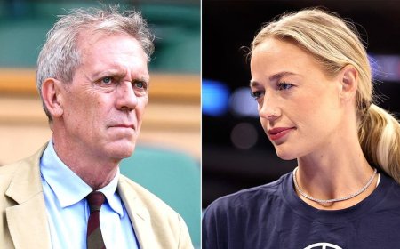 Comedian declares Hugh Laurie 'can't be canceled' as actor comes to Sophie Cunningham's defense