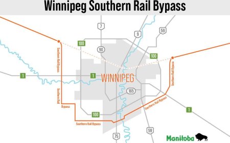 Winnipeg rail-relocation route proposed for south of perimeter