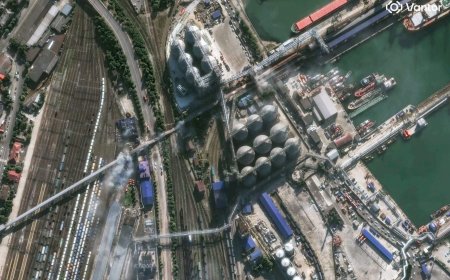 Ukrainian drones strike major Russian refinery 800 miles from border