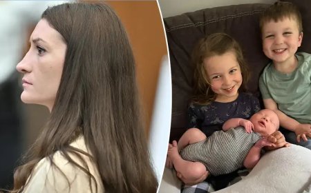 Postpartum mom Lindsay Clancy on trial for murder brings court to a halt with sudden breakdown