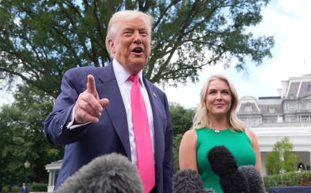 Scramble for Karoline Leavitt's replacement ensues with just weeks until Trump's spokesperson exits