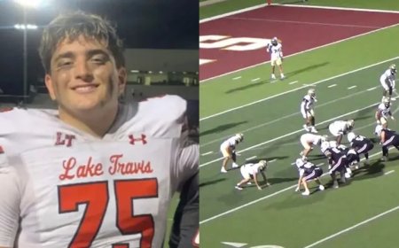 High School Football Star, 17, Dies Suddenly Following Heart Attack At Morning Practice