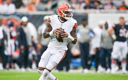 Deshaun Watson's first game since 2024 a success because he wasn't as bad as Shedeur Sanders or Dillon Gabriel