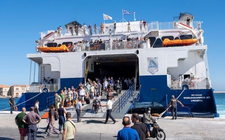 Vacation nightmare unfolds as ferry passengers battle seasickness at island hot spot