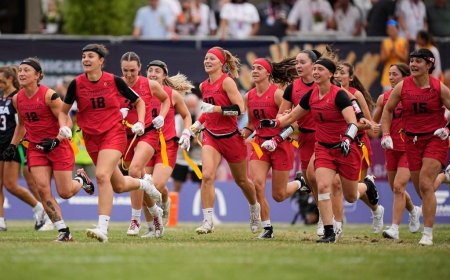 Canadian women, men’s flag football teams book 2028 Olympic tickets