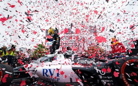 Marcus Ericsson wins inaugural Ontario Honda Dealers Indy in Markham