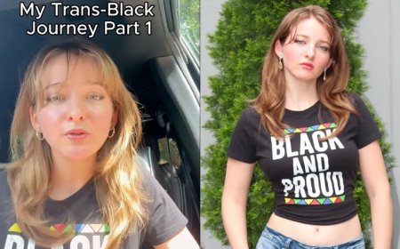 Watch: White TikToker Slams Wokeness By Declaring Herself Transracial Black Woman