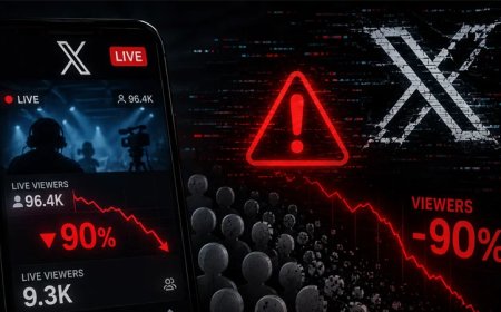 RED ALERT! Live Shows on X See 90% Reduction in Viewers After Change in Algorithm!