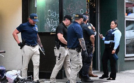 NYPD officers fatally shoot man armed with butcher knife after he advanced toward cops: police