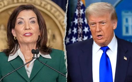 New York Gov Hochul rejects Trump's 'Lake America' renaming with blunt message