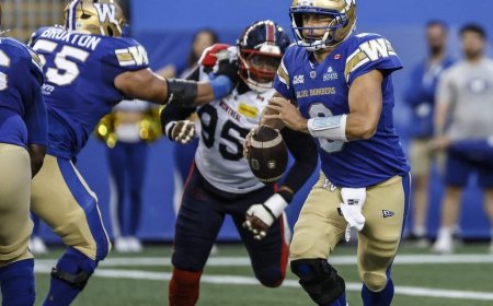Blue Bombers come up big in beating Alouettes