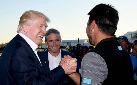 PGA Tour taps Donald Trump to reprise honorary chairman role for Presidents Cup, White House confirms
