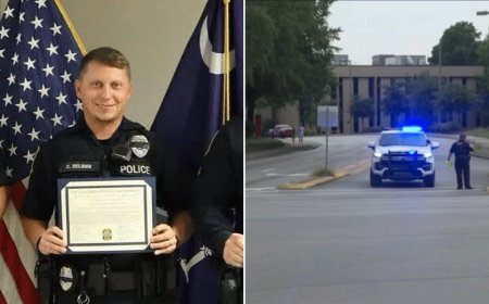 South Carolina police officer killed, another wounded in gunfight with suspect who had extensive record
