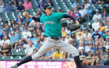 Logan Gilbert's dominant road numbers give Mariners hope in must-win series against Blue Jays