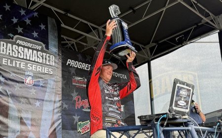 Evan Kung wins Bassmaster Elite at St. Lawrence River in a tournament for the record books