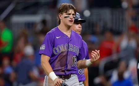 Rockies player benched after flipping off Braves fans, caught on video giving the bird