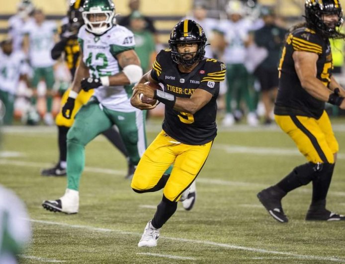 Wheatfall, Ford help Tiger-Cats beat Roughriders