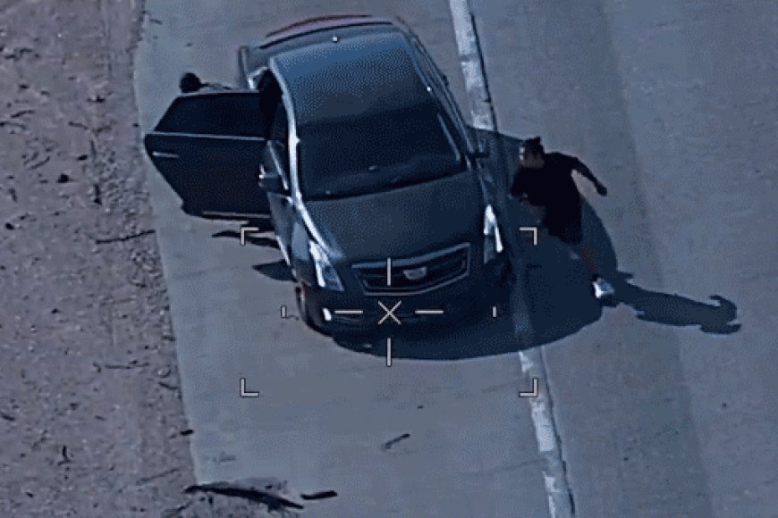 Suspected human smugglers lead cops on 100-mph chase before bailing and allegedly committing armed carjacking