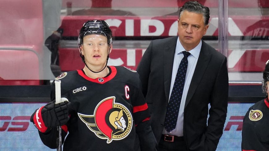 Senators coach reveals that even he was surprised by team's blockbuster Brady Tkachuk trade