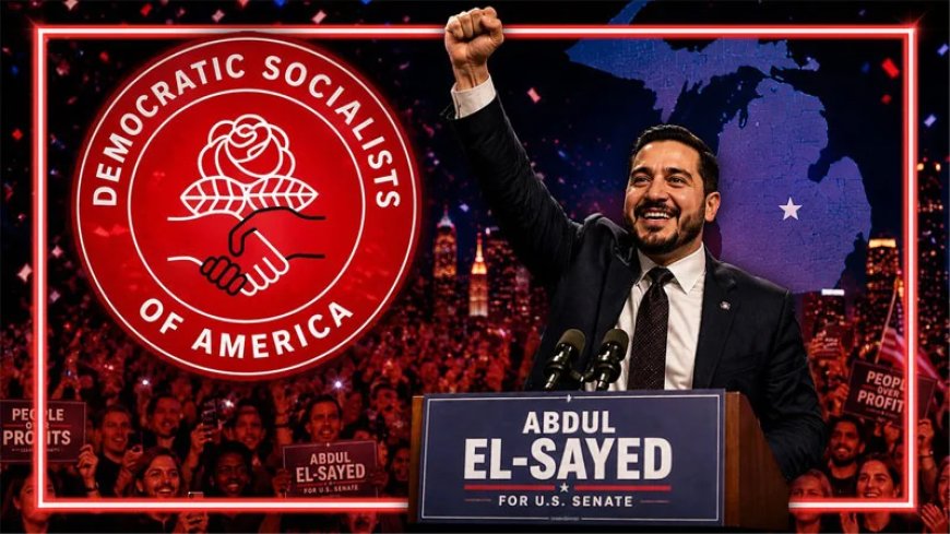 BREAKING: DSA-Aligned El-Sayed Wins Michigan’s Democratic Senate Primary! Trump Responds: “Communists Are New Face” Of Democrat Party! PLUS, Dearborn Mayor Abdullah Hammoud Says Abdul Is One of the Strongest American Names At Abdul El-Sayed Rally!