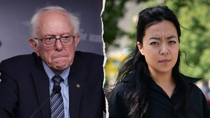 Sanders' answer when asked if he will endorse socialist Hong in Wisconsin sparks instant mockery: 'Says a lot'