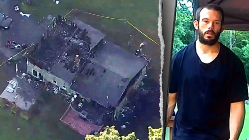 Police nab 'armed and dangerous' New York fugitive suspected of killing father and torching home