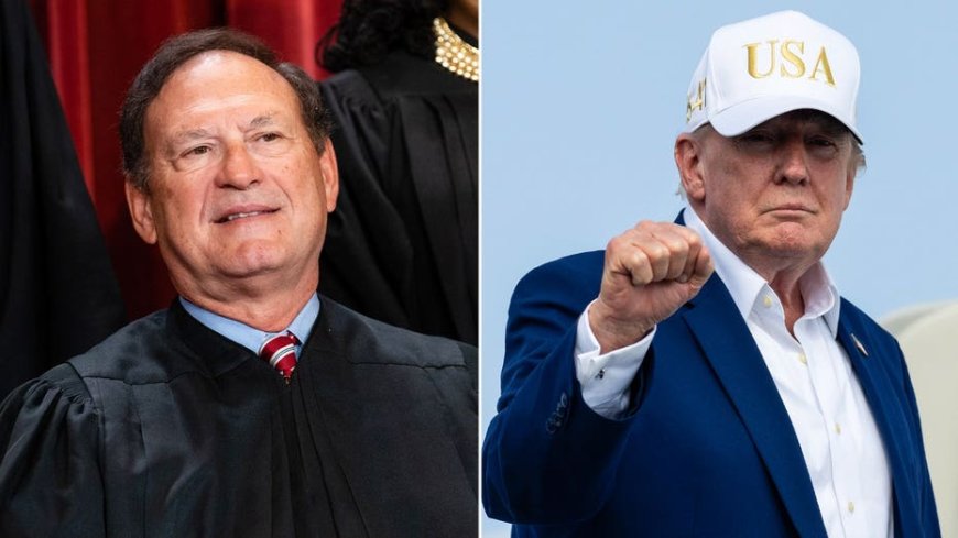 Trump cheers Alito staying for another Supreme Court term: 'One of the greatest of all time'