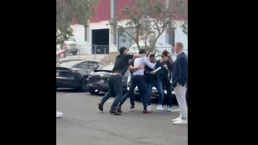 Ex-IDF Soldier And Christian Activist Come To Blows During Tense Interview, Fight Spills Into Parking Lot!
