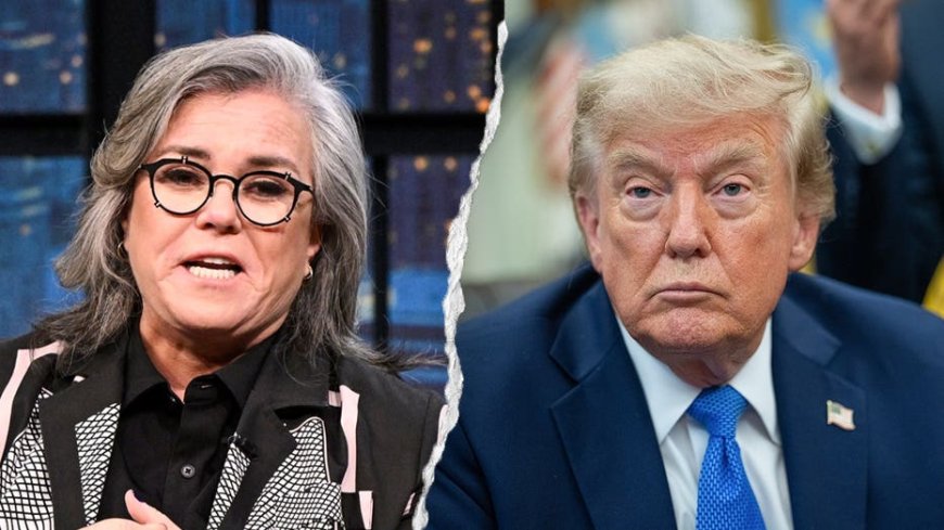 Rosie O'Donnell credits Trump for making her 're-famous' as White House calls her 'obsessed'