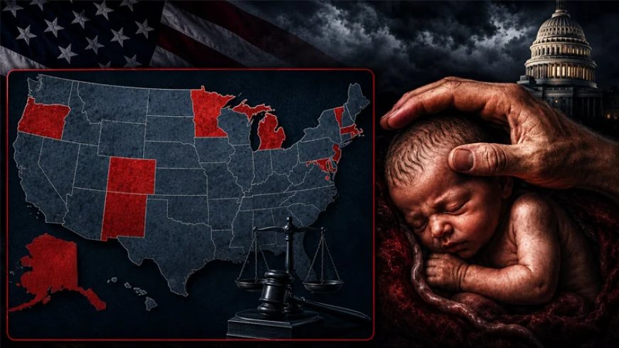 There Are Now 10 States (Plus Washington D.C.) That Allow Abortions All The Way Up To Birth