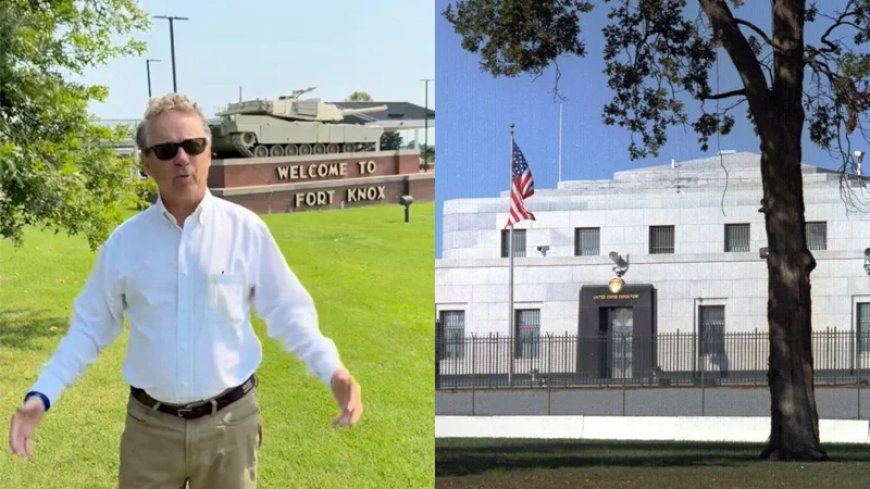 ‘We’ve Come To See The Gold’ Rand Paul Descends On Fort Knox